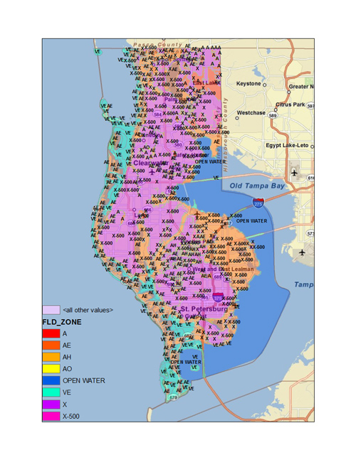 Flood map tampa florida